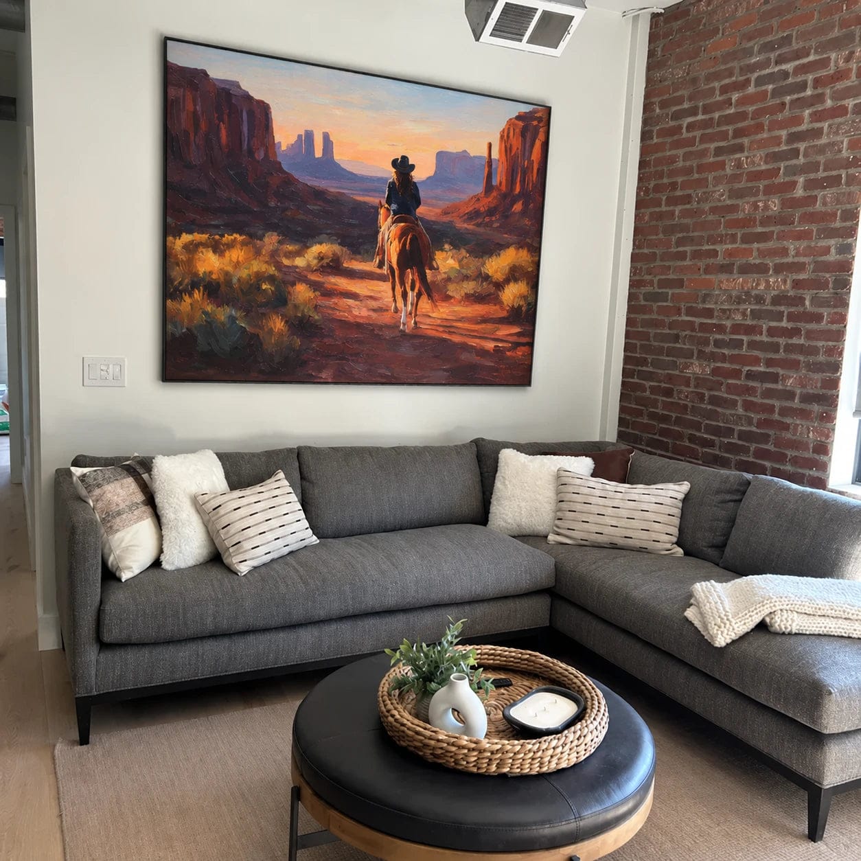 Customer photo review of Western Landscapes Art｜Into the Golden West