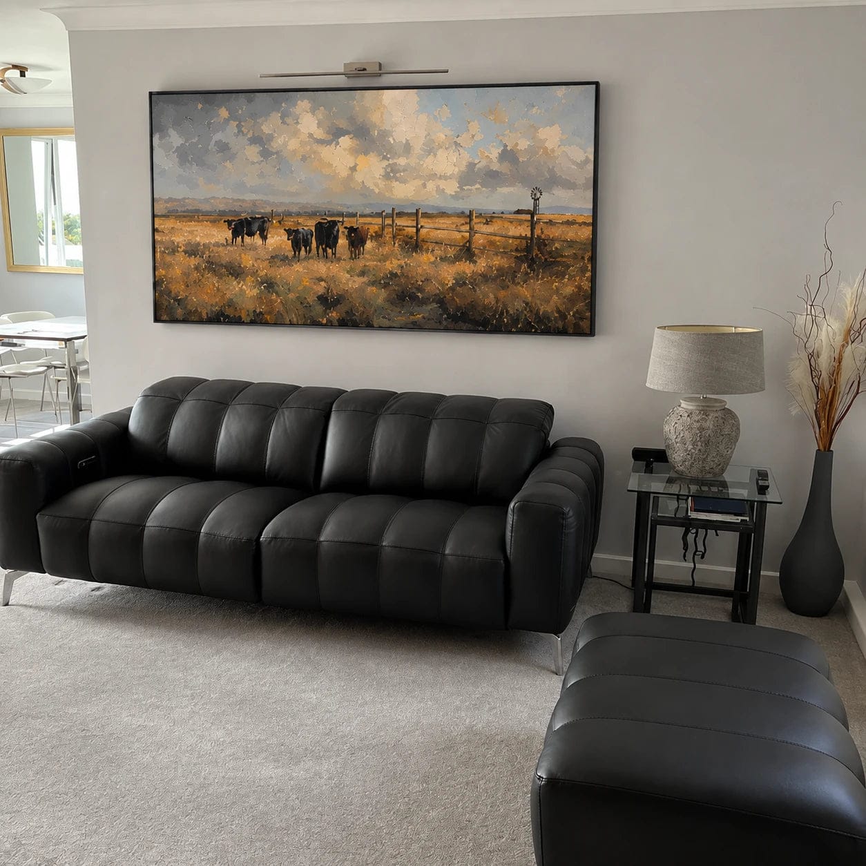 Customer photo review of Western Landscapes Art｜Where the Prairie Meets the Endless Sky