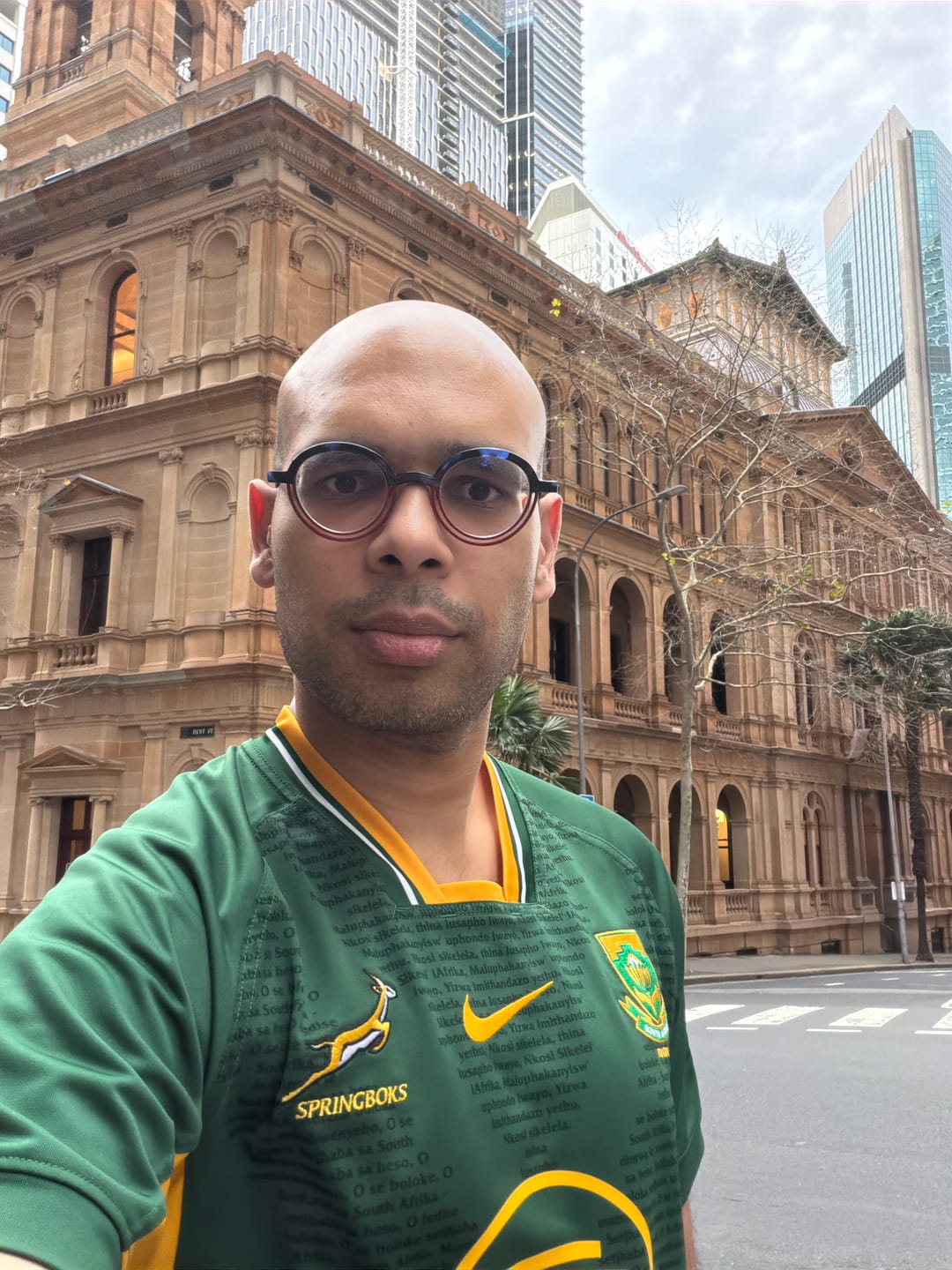 Customer photo review of Springboks Nike Men's 2026 RGR Stadium Jersey