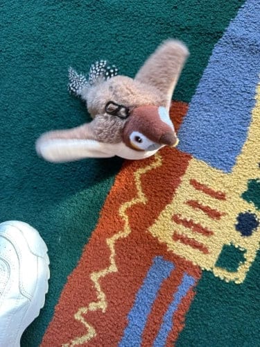 Customer photo review of Motion-Activated Flapping Bird Cat Toy