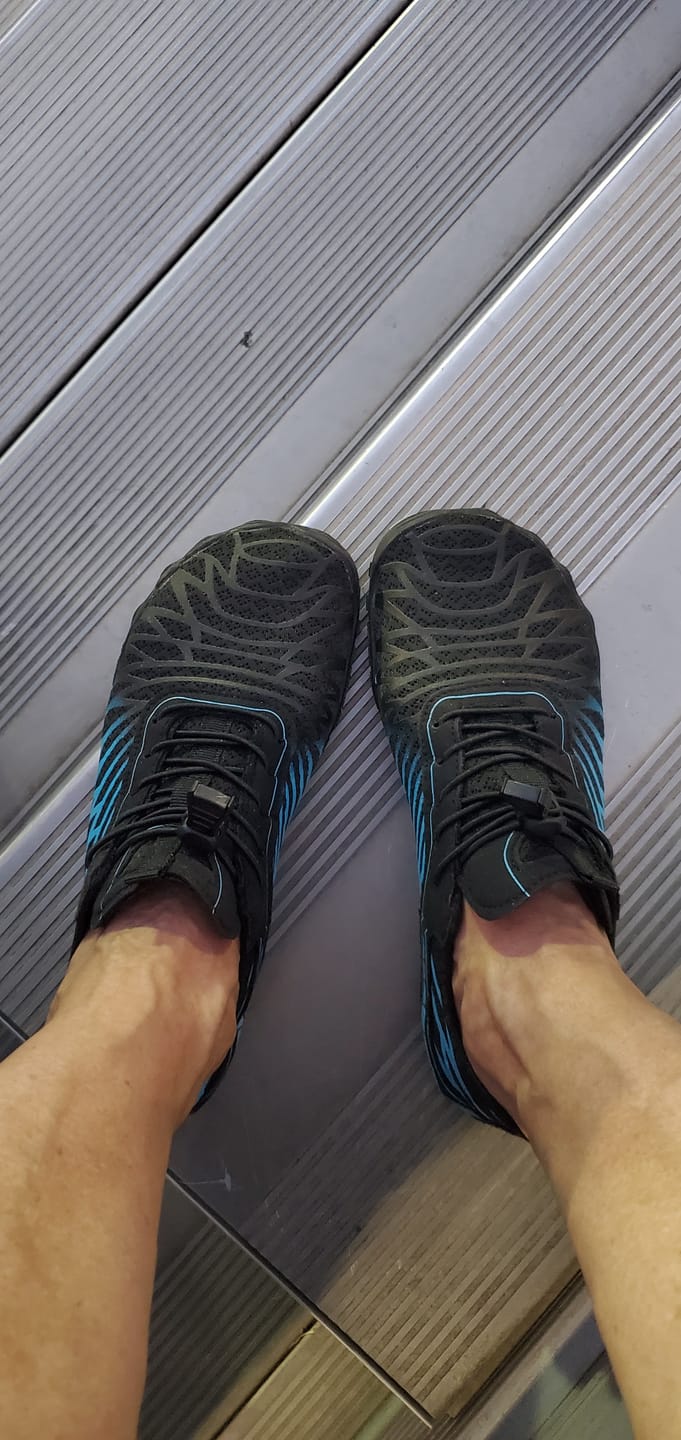 Customer photo review of Finally Walk Pain-Free Again With Our Grounding Barefoot Shoes