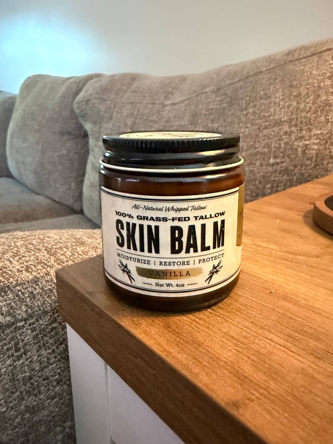 Customer photo review of Whipped Tallow Skin Balm