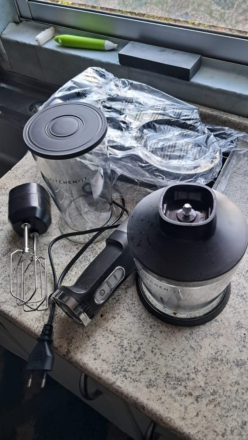 Customer photo review of Minipimer Pro 1000W 5 en 1