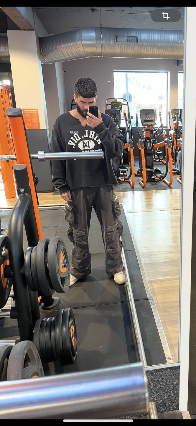 Customer photo review of 8098 - Golden Era Pump Cover Crewneck
