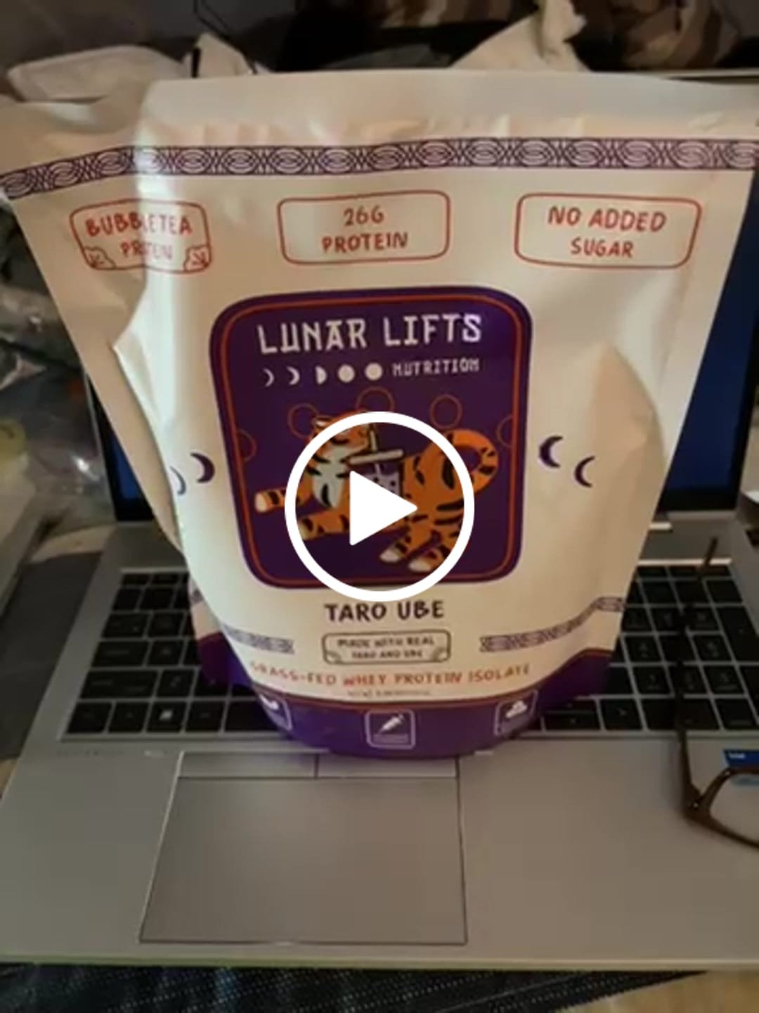 Customer video review of Taro Ube Whey Protein
