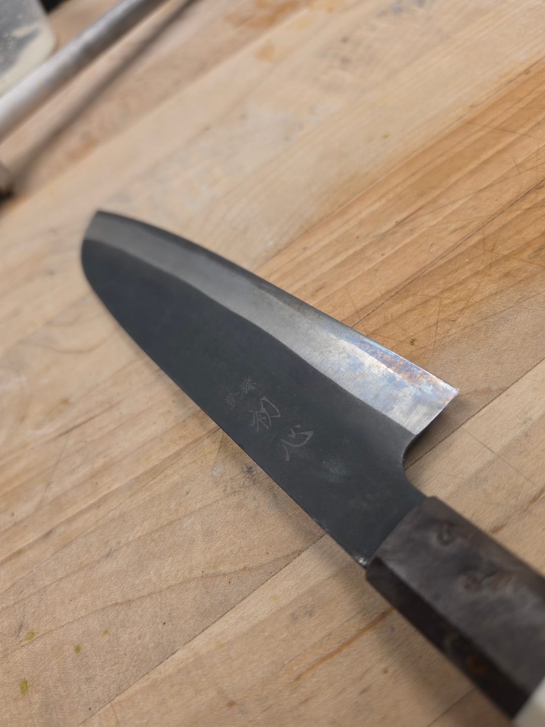 Customer photo review of Hatsukokoro Aokitae Santoku 165 mm