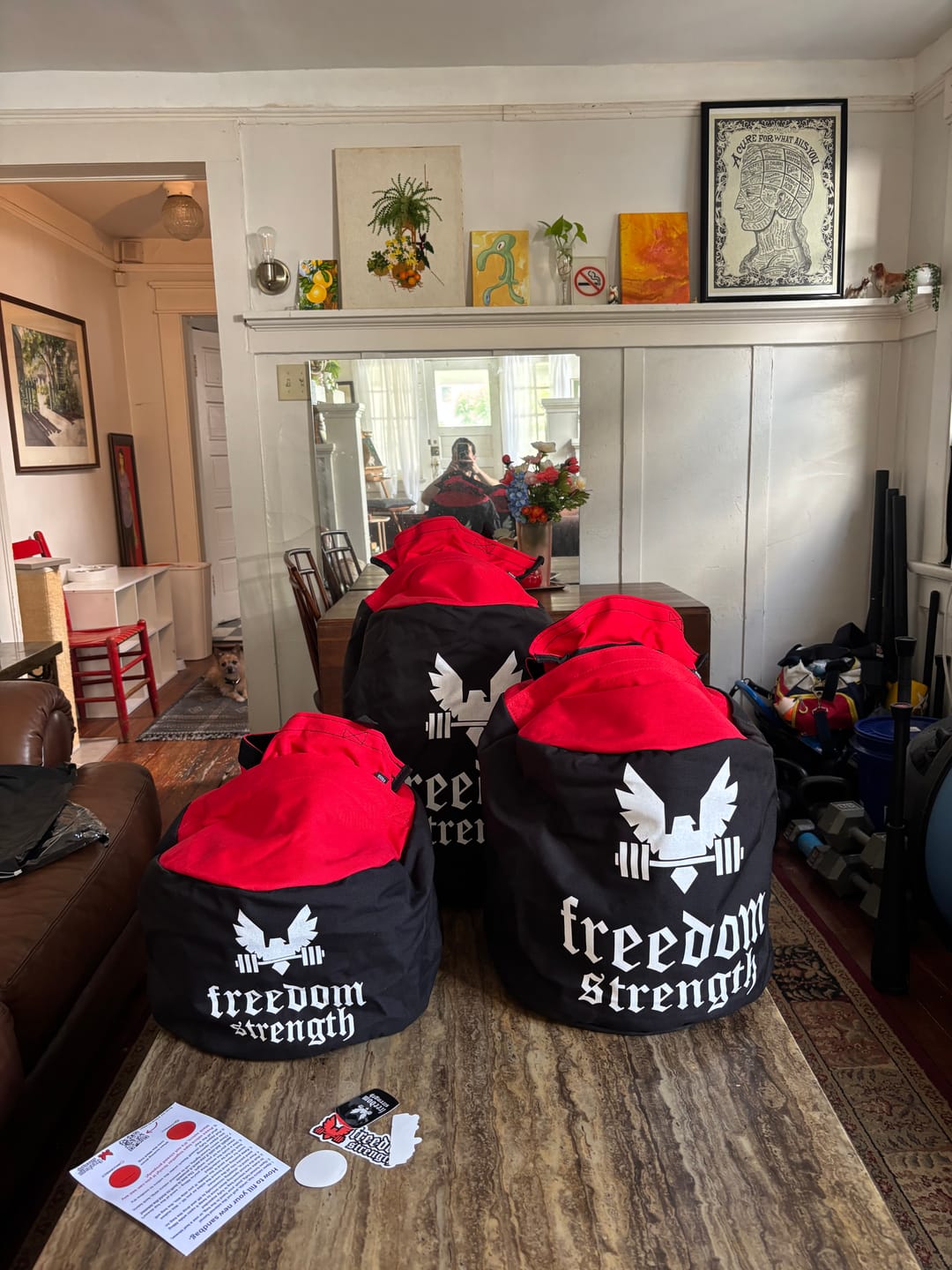 Customer photo review of Strongman Sandbag