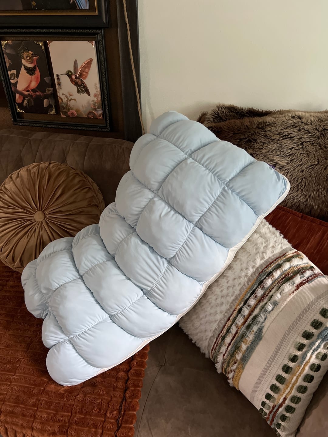 Customer photo review of Puff Pillow