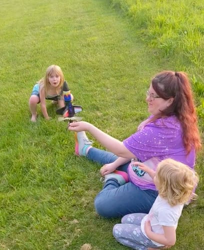 Customer photo review of SkySpinner™ – Parachute Rocket Launcher