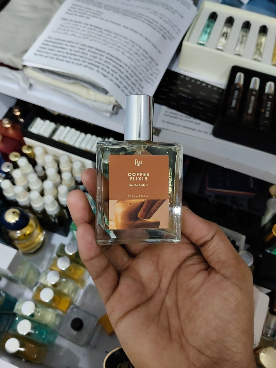 Customer photo review of Coffee Elixir | Eau De Parfum