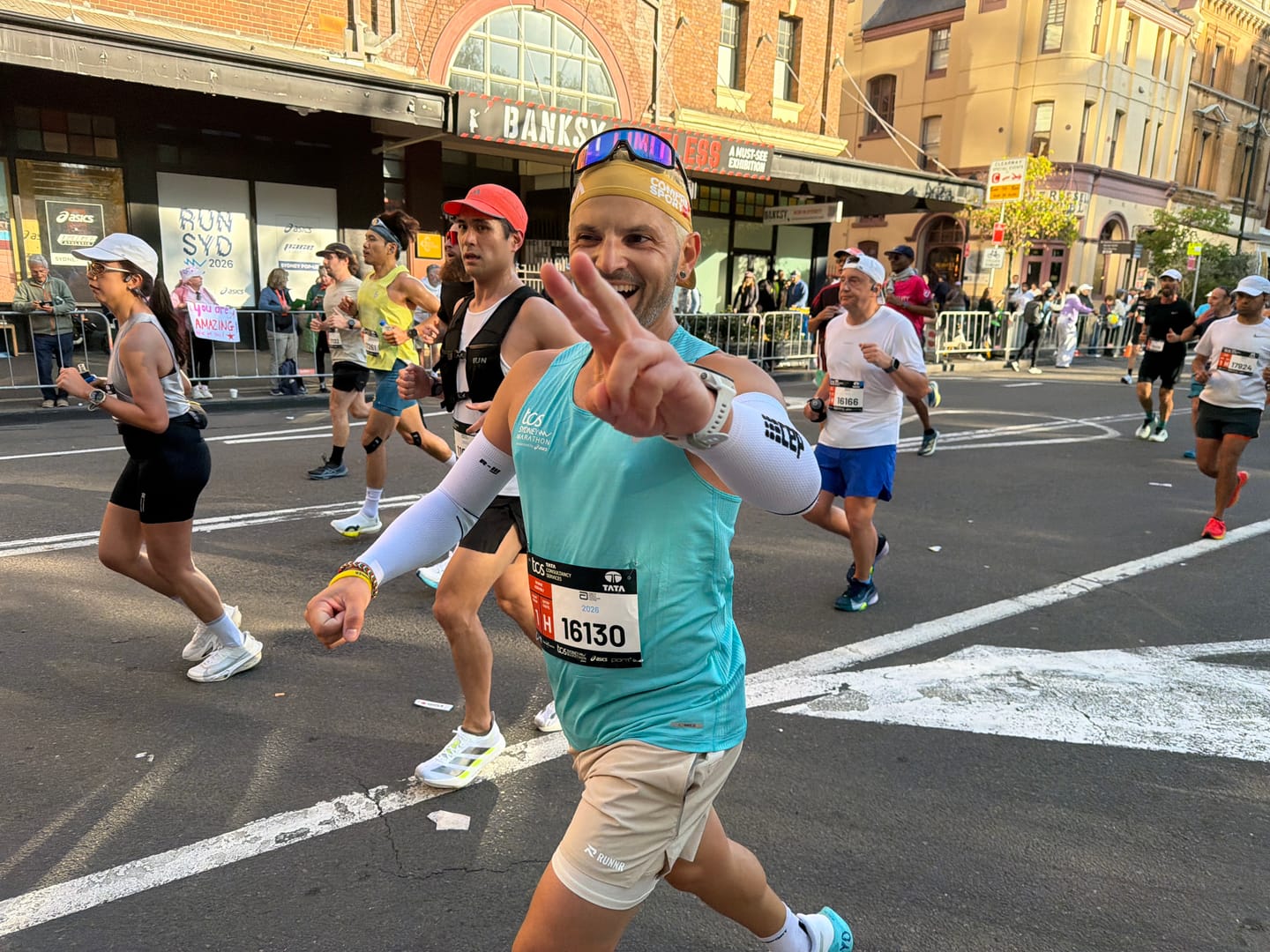 Customer photo review of RUNNR Marathon Pro Shorts