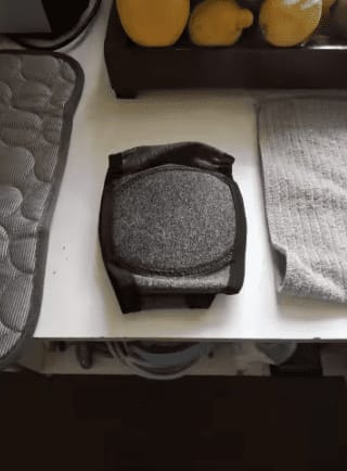 Customer photo review of Orejeras Anti-Estrés para Perros
