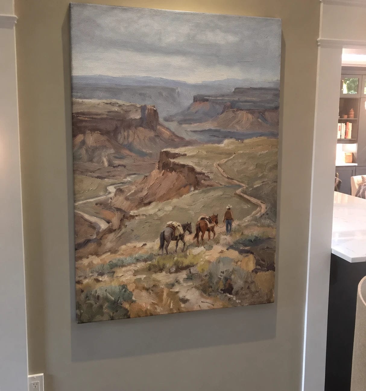 Customer photo review of Western Horse Art｜Canyon Passage