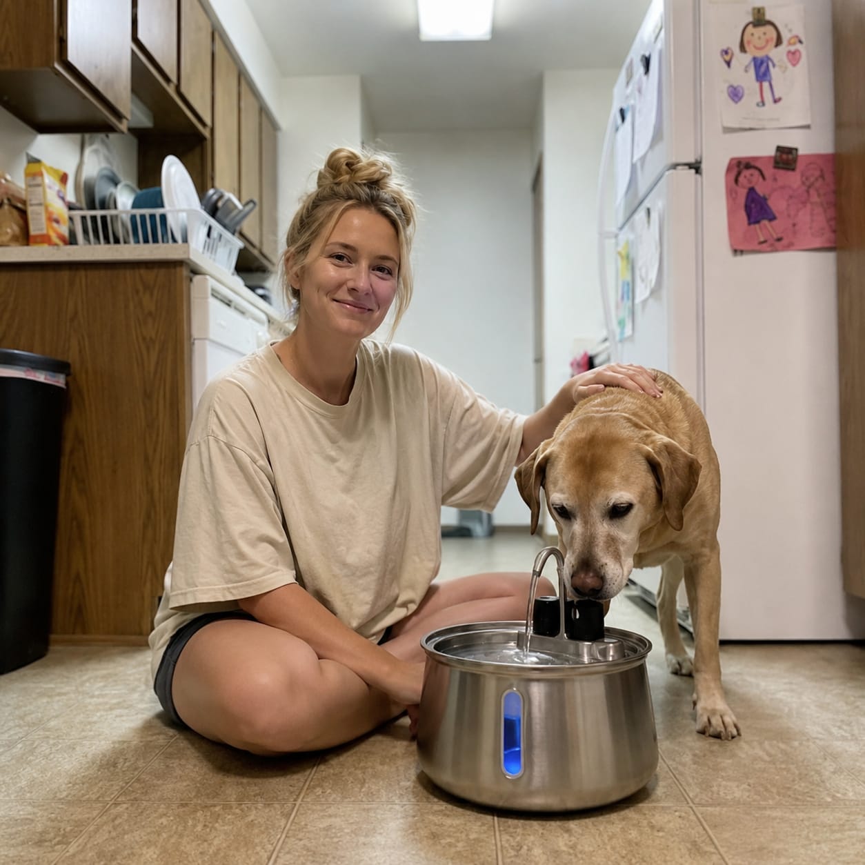 Customer photo review of Health & Happiness Dog Kit
