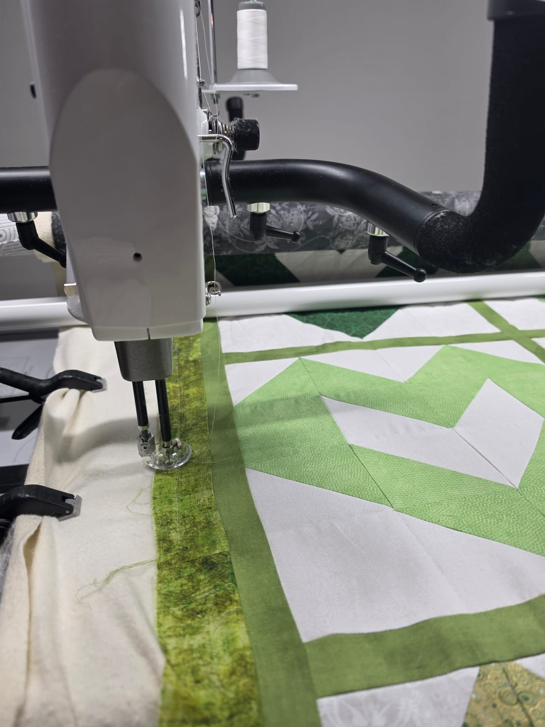 Customer photo review of Grace, MR Longarm Quilting Needles