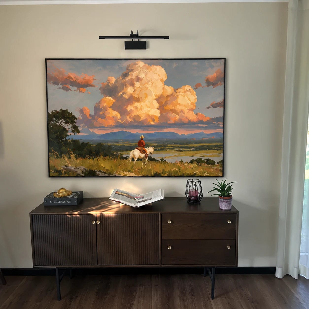 Customer photo review of Western Horse Art｜Golden Expanse