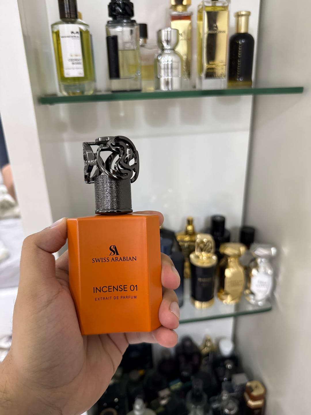 Customer photo review of Swiss Arabian Incense 01 Extrait De Parfum For Unisex