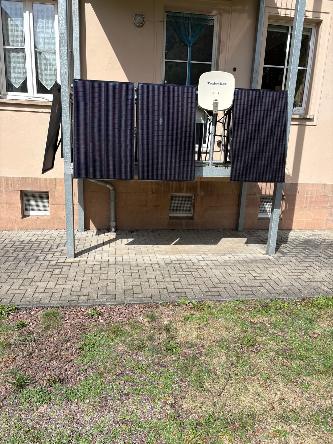 Customer photo review of Ray 200W Solarmodul Komplett Schwarz