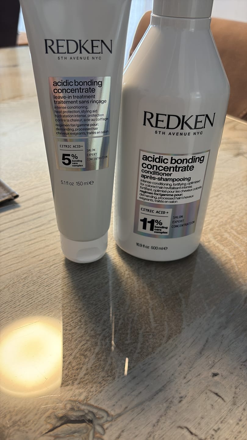 Customer photo review of Acidic Perfecting Concentrate Leave-In Treatment