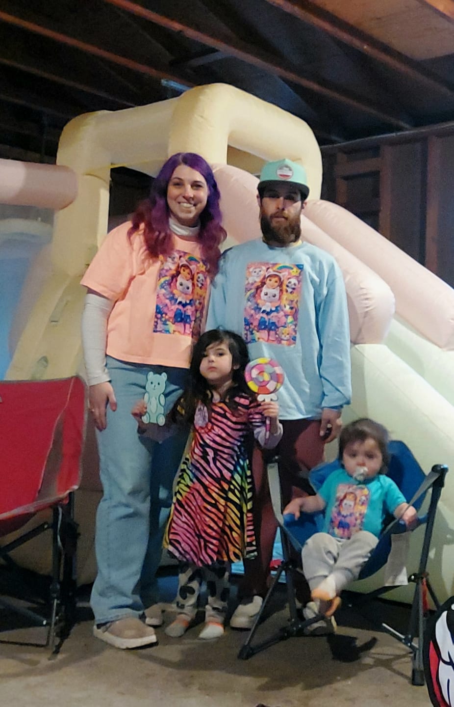 Customer photo review of Custom DTF Gang Sheets - Build Your Own | Printed in Waite Park, MN
