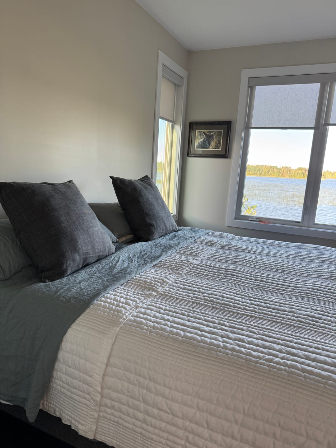 Customer photo review of Sömn Linen Flat Sheet