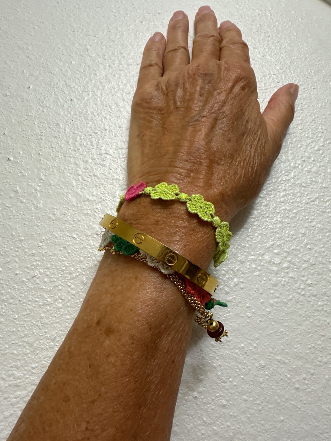 Customer photo review of Love Cuff Bracelet