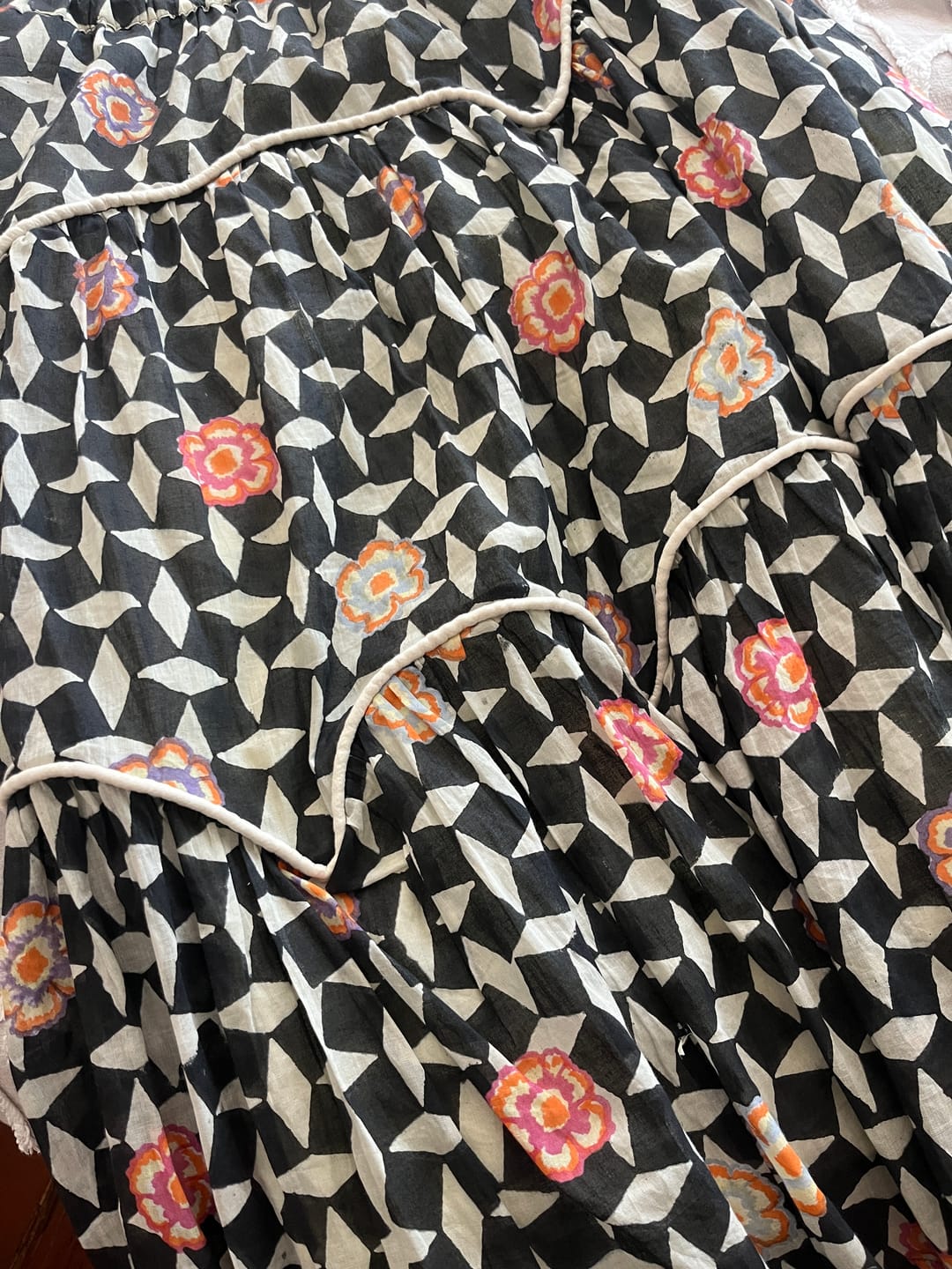 Customer photo review of MOSS SKIRT | ATLAS FLORAL
