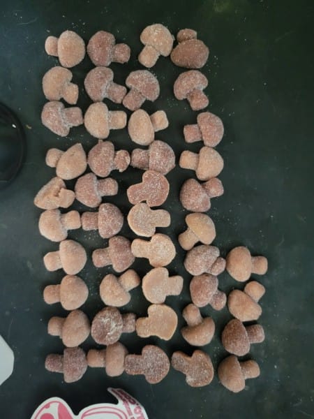 Customer photo review of Non Detect Bulk Gummies