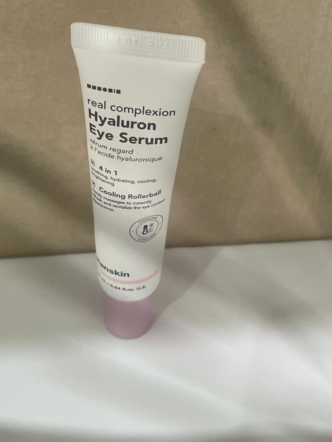 Customer photo review of Hialurona serums ādai ap acīm Hanskin Real Complexion Hyaluron Eye Serum