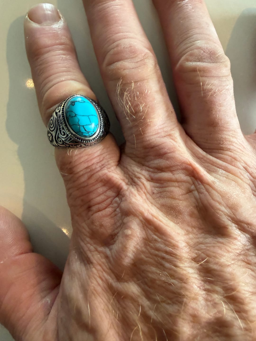 Customer photo review of BLUE EYES.