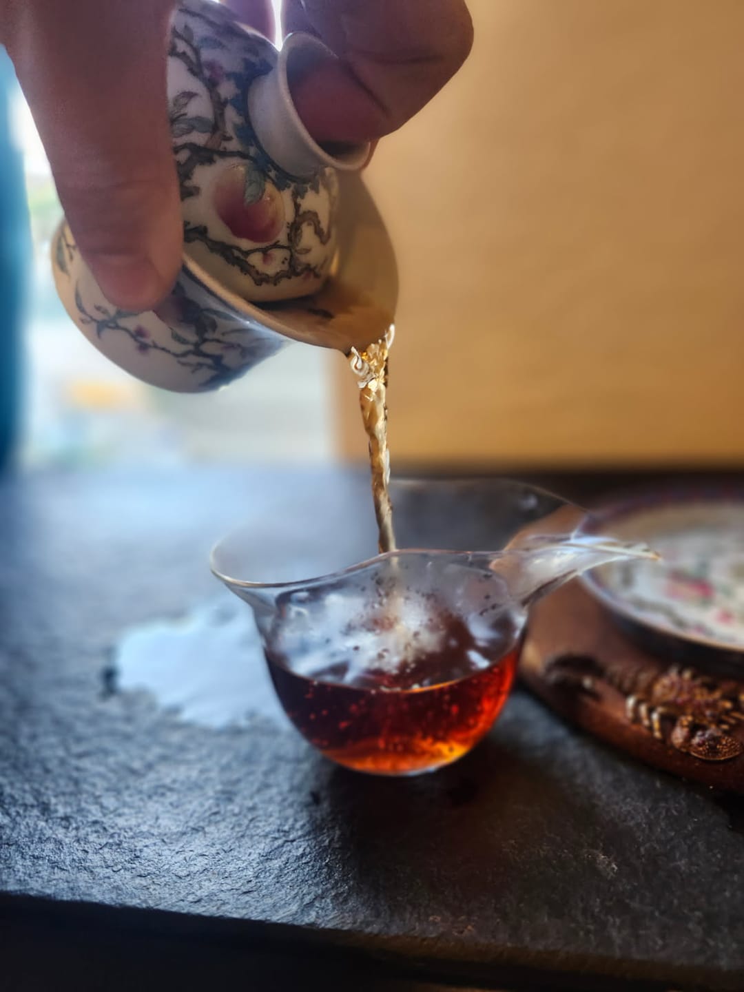 Customer photo review of Ancient Grove 2018 Aged Ripe Pu-erh Tea Cake – Lincang Old Tree 357g