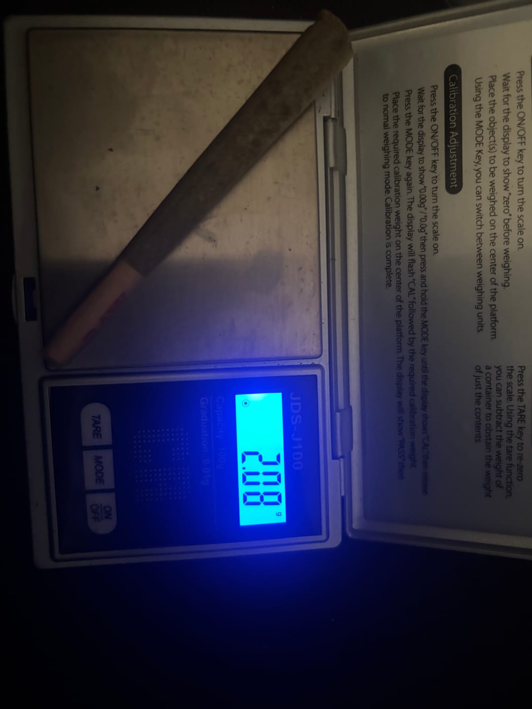 Customer photo review of Boutique Exotics - Jelly Roll - 2.5G Pre-Roll