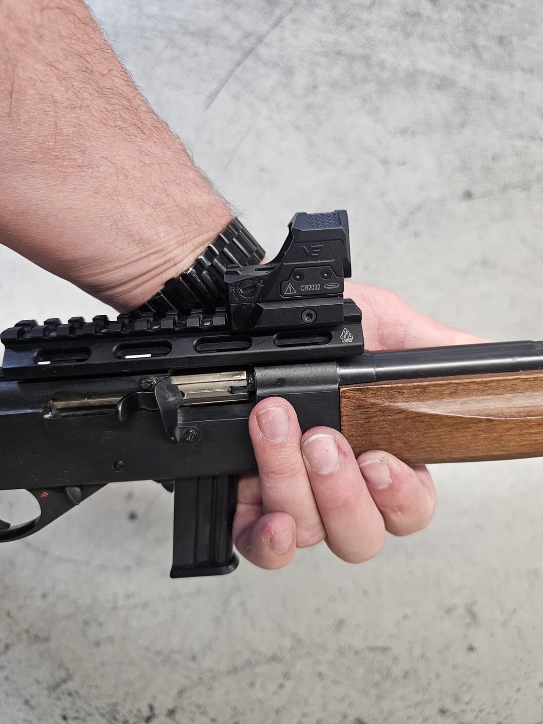 Customer photo review of Vector Optics SCRD-SM64 Frenzy-X FLEX 1x19x26 MRS GenII Solar Multi-Reticle