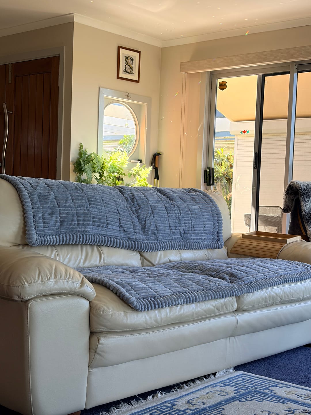 Customer photo review of Cosy Couch - Couch Cover