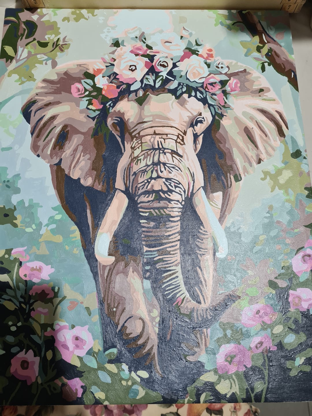Customer photo review of Flower Crowned Elephant