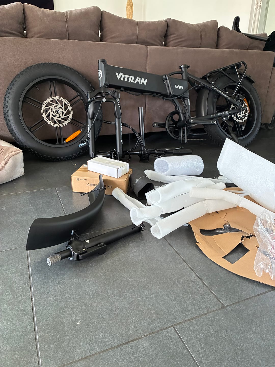 Customer photo review of V3 2.0 Electric Bike