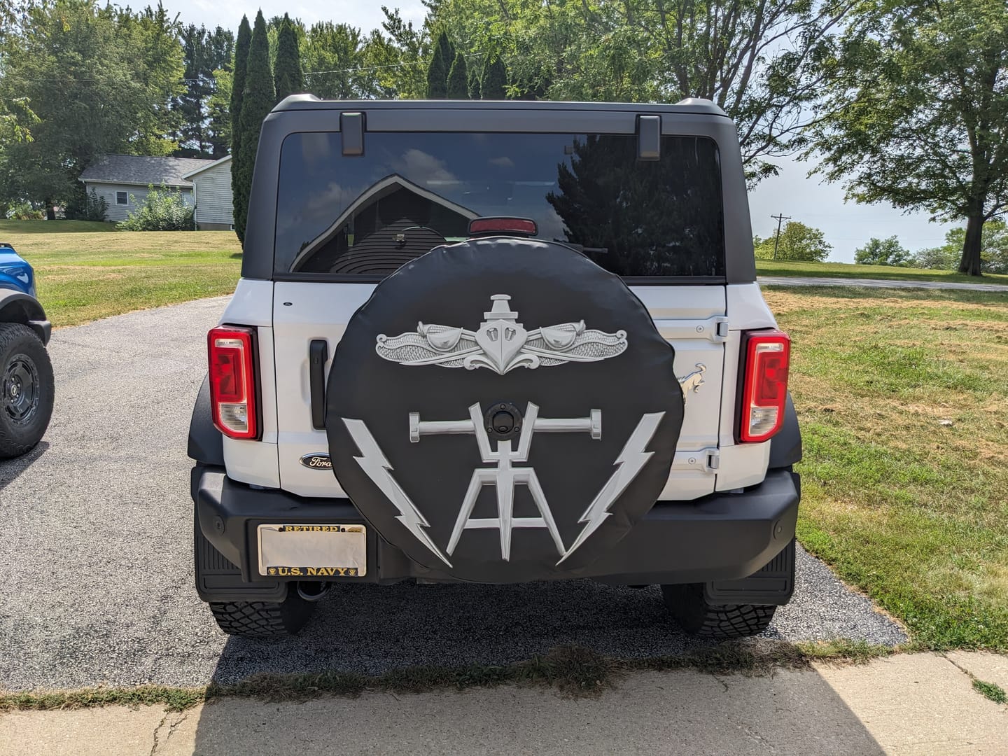 Customer photo review of CUSTOM Ford Bronco Tire Cover