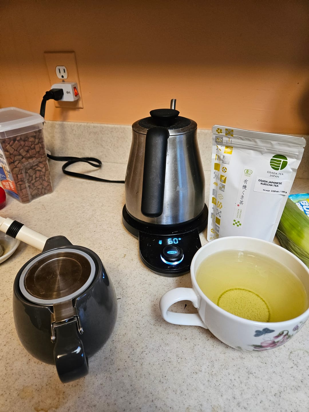 Customer photo review of Chanoka Kukicha Green Tea