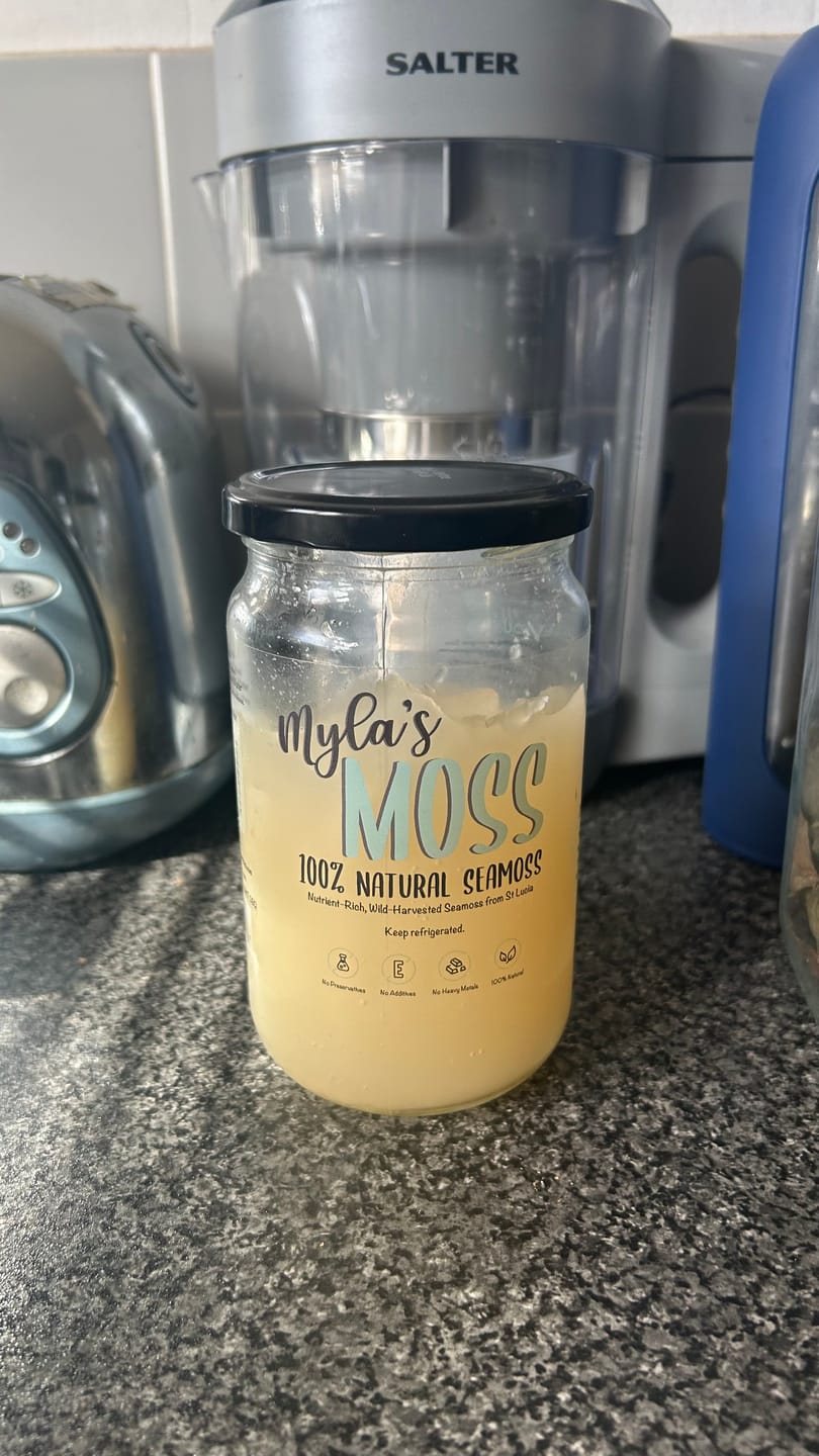 Customer photo review of Seamoss Gel