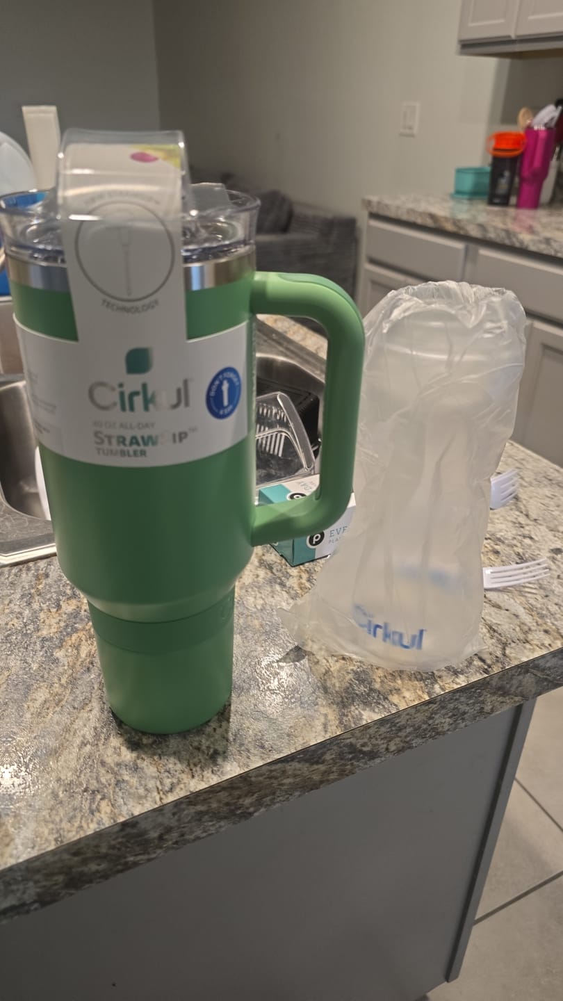 Customer photo review of 40oz. All-Day StrawSip™ Tumbler