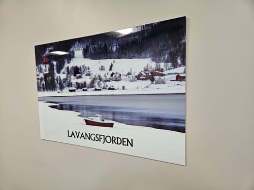 Customer photo review of Metal Photo Tile - Main