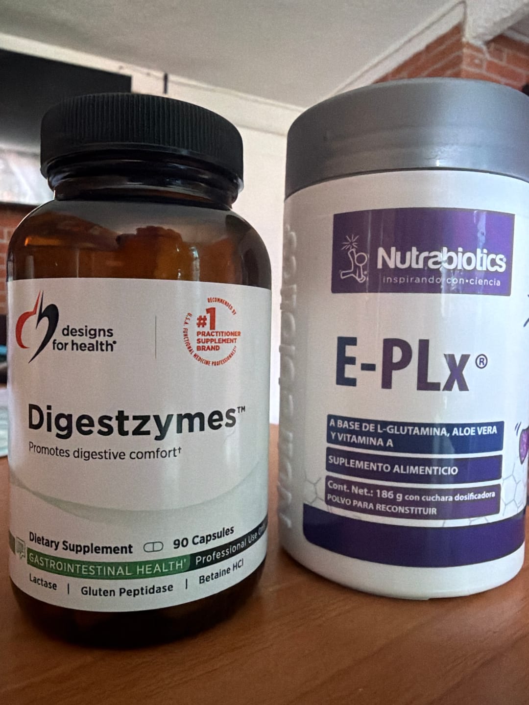 Customer photo review of E-PLx - Glutamina - Aloe Vera - Vitamina A - Nutrabiotics