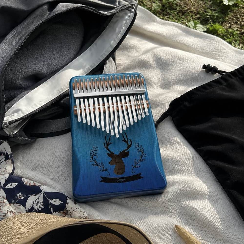 Customer photo review of Kalimba 17 Tasten - Mahagoni, Rentier-Design