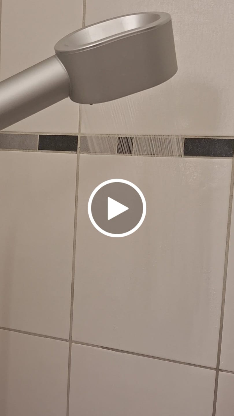 Customer video review of PureStream Aquabliss - Duschkopf mit Filter - mit universellem Filtersystem