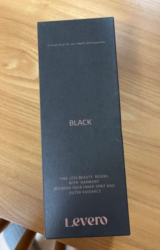Customer photo review of Levero Coloring Shampoo — PPD-Free Grey Coverage 300ml