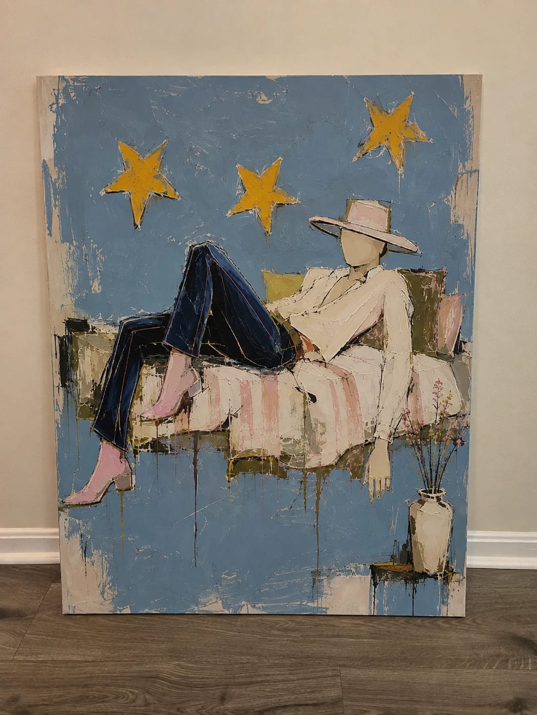 Customer photo review of Western Pop Art｜Starlit Cowboy Reverie