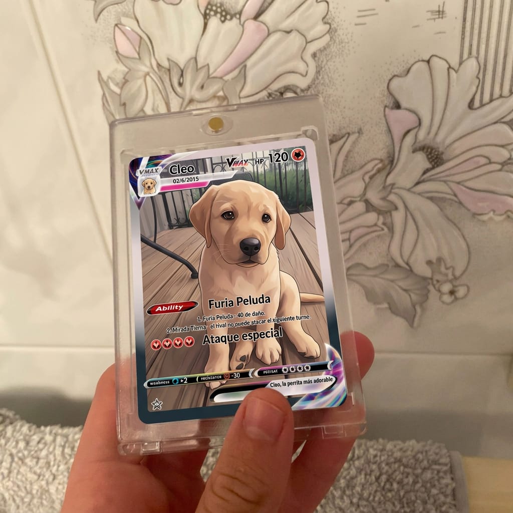 Customer photo review of Carta Personalizada de tu Mascota