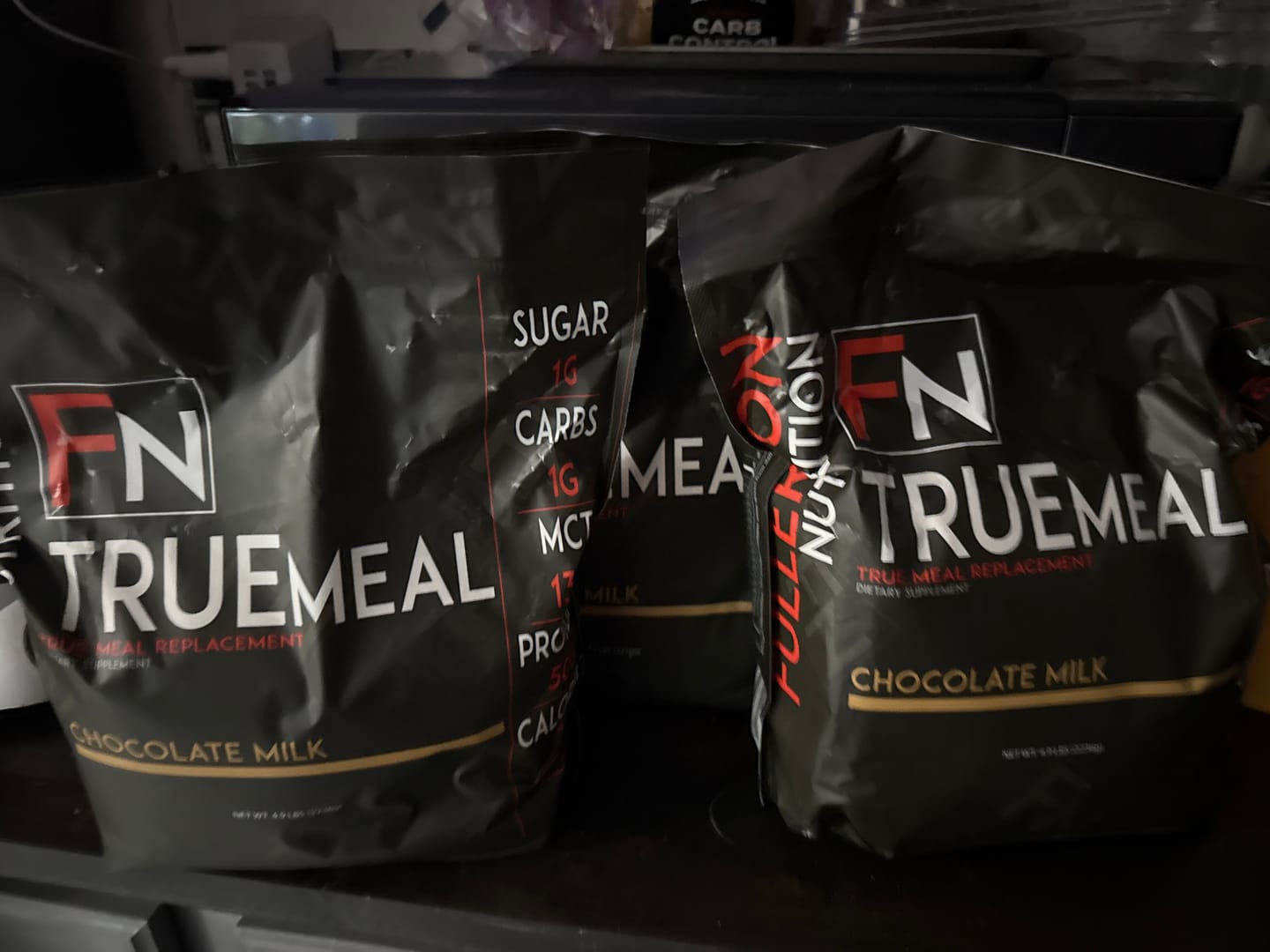Customer photo review of True Meal Low Carb Meal Replacement