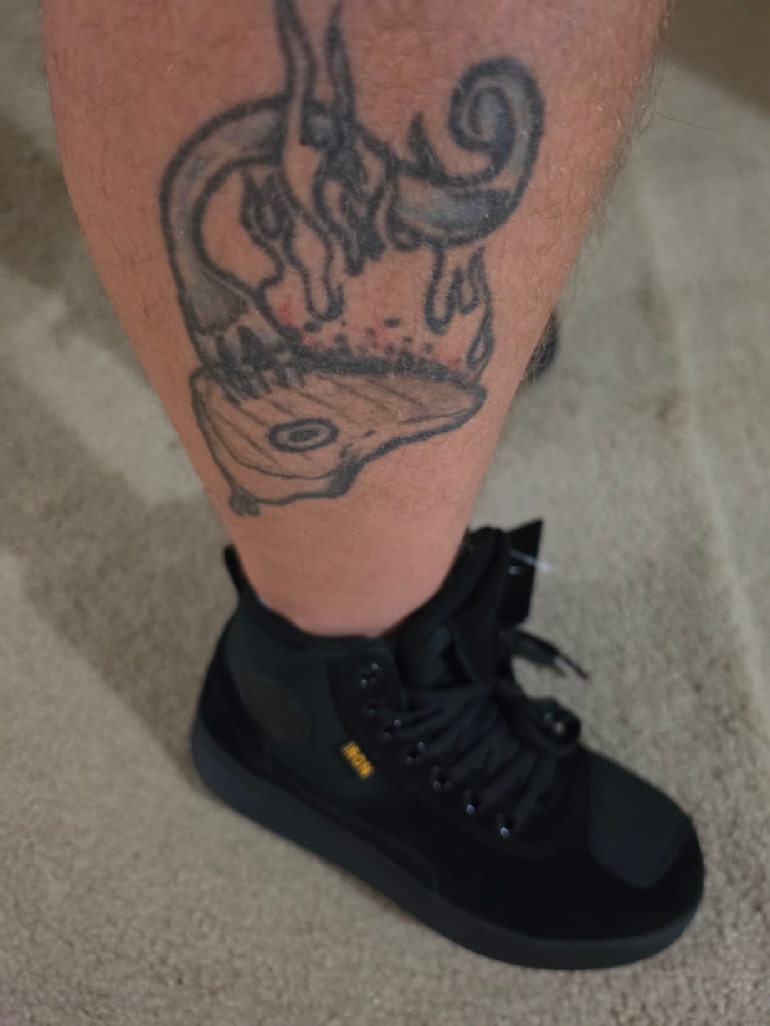 Customer photo review of RIDEIRON Street Height Increasing Motorcycle Riding Shoes | MS6002