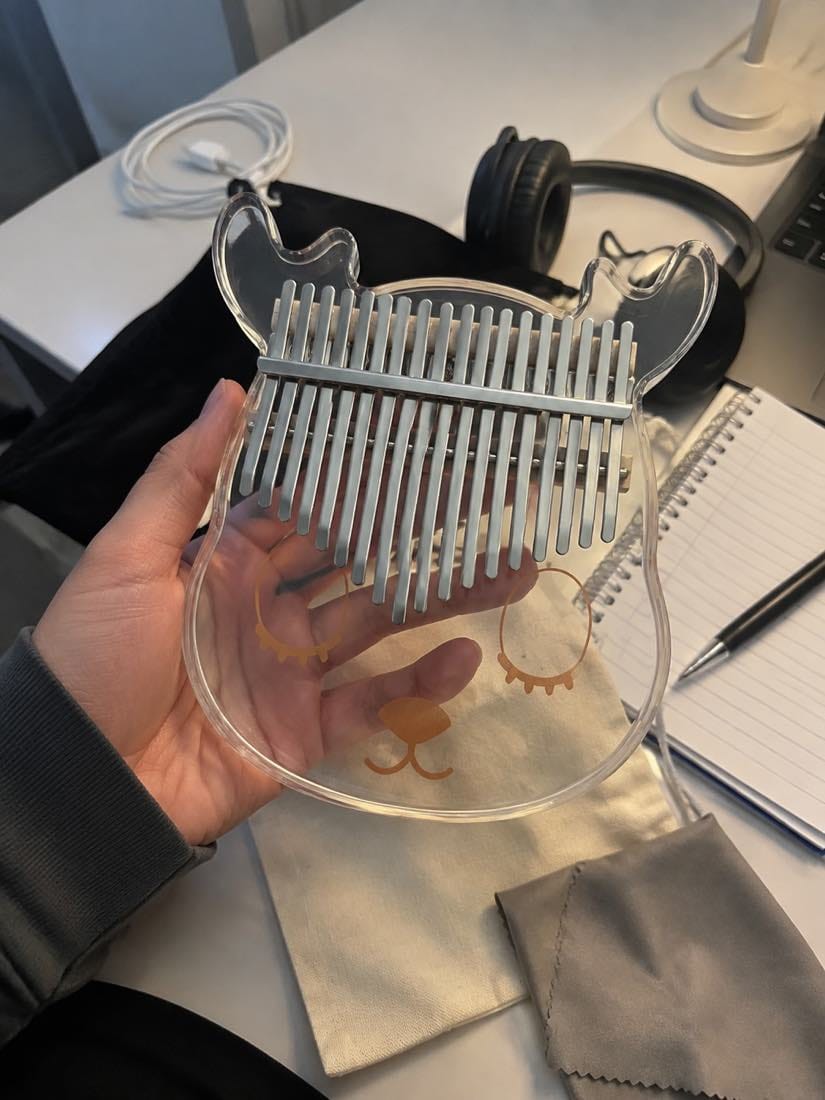 Customer photo review of Kalimba 17 oder 21 Tasten - Acryl, Transparent